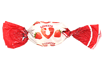Конфеты Ловеста клубника со сливками КДВ