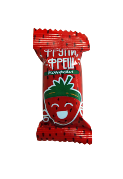 Конфета Фтутти Фреш  (мол. помадка с фр.-ягод. начинкой со вкусом клубники) 